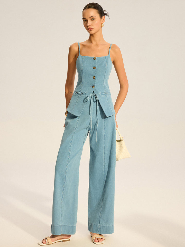 Ensemble Gilet et Pantalon en Jean