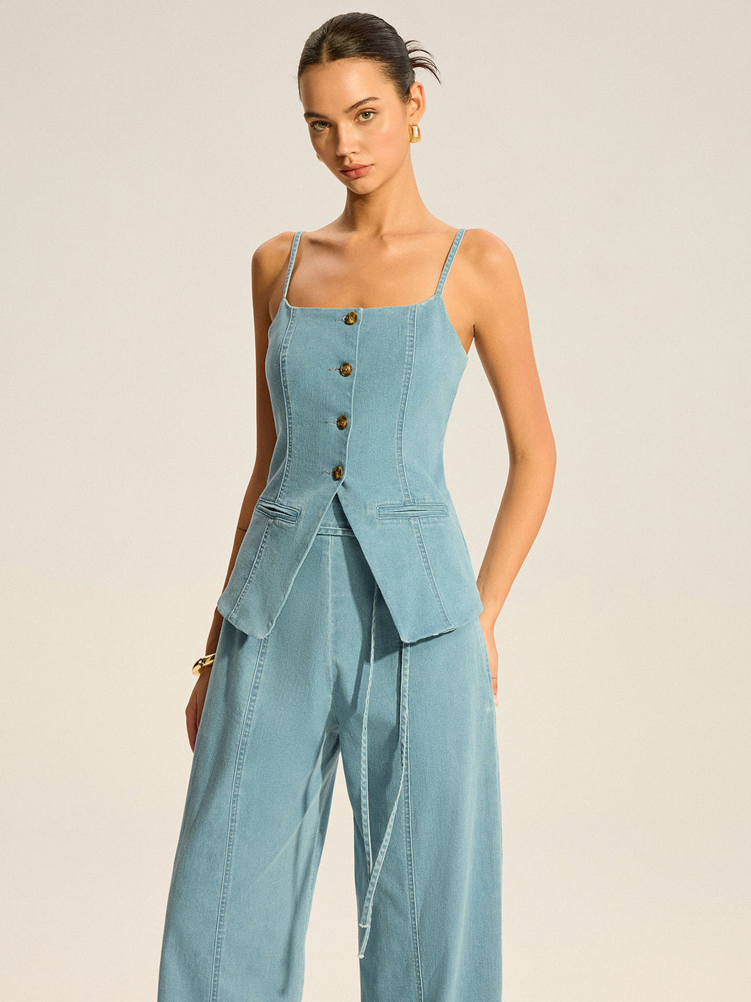 Ensemble Gilet et Pantalon en Jean