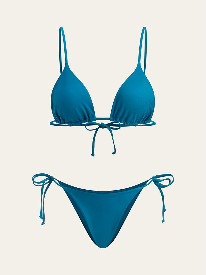 Ensemble Bikini Triangle Haut et Deux Bas
