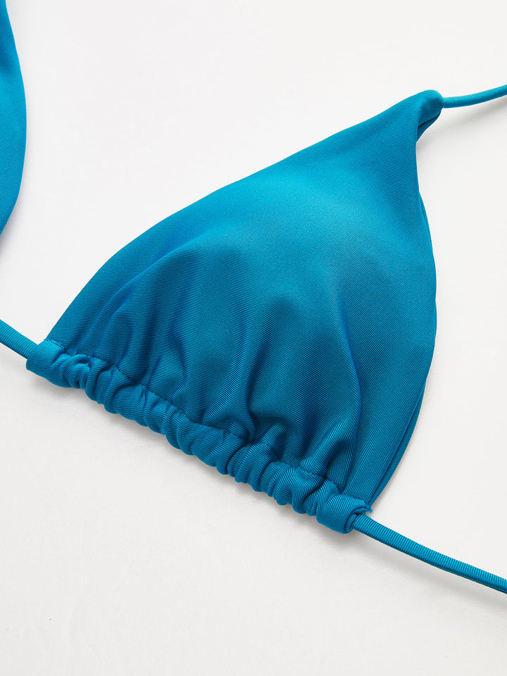 Ensemble Bikini Triangle Haut et Deux Bas