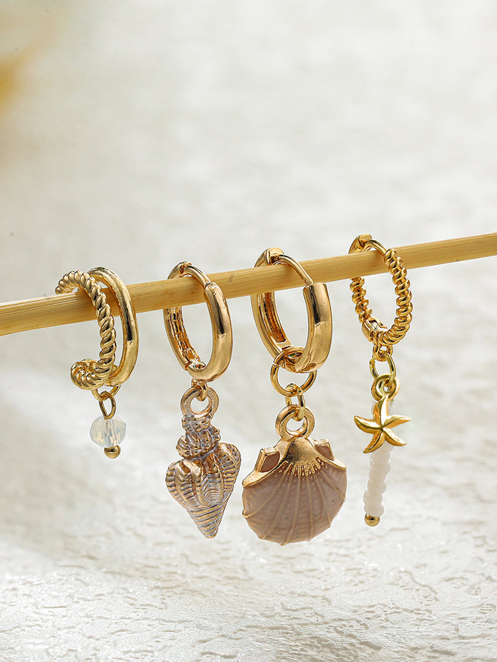 Ensemble de boucles d'oreilles Marine Charm