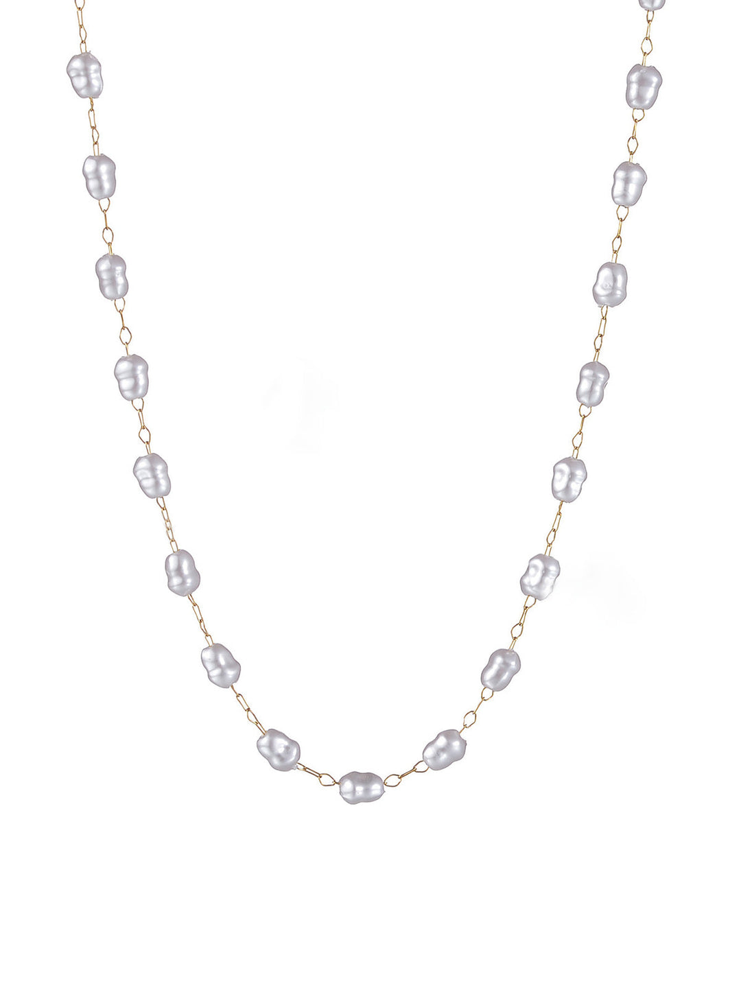 Collier Ras du Cou Empilable en Perles