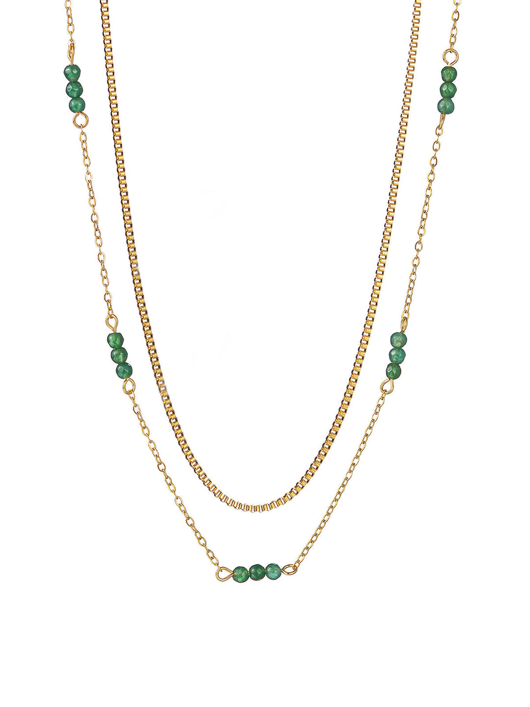 Collier Ras du Cou Empilable en Perles