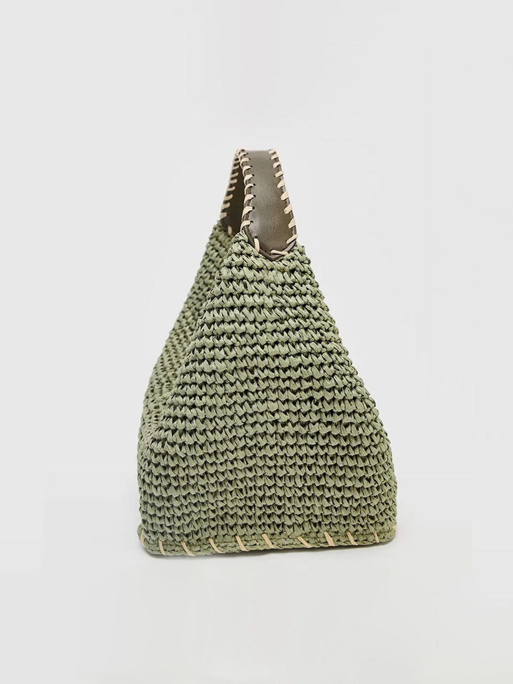 Sac Hobo en Paille Tissée