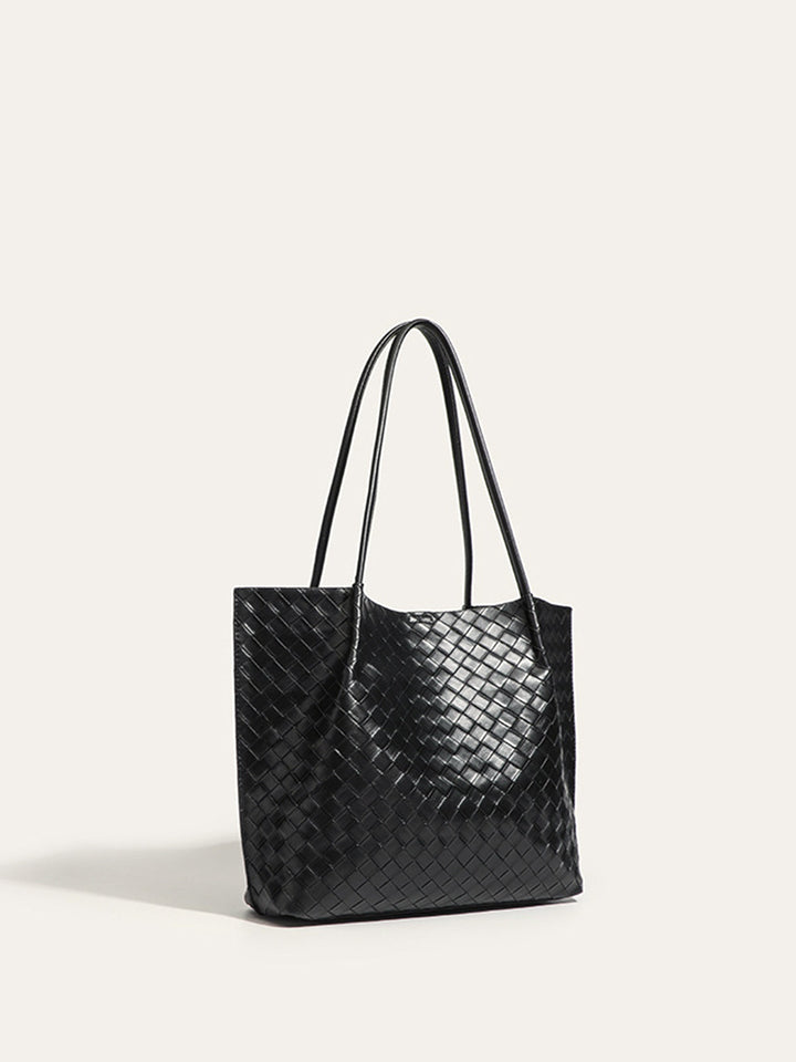 Sac Cabas en PU Tissé