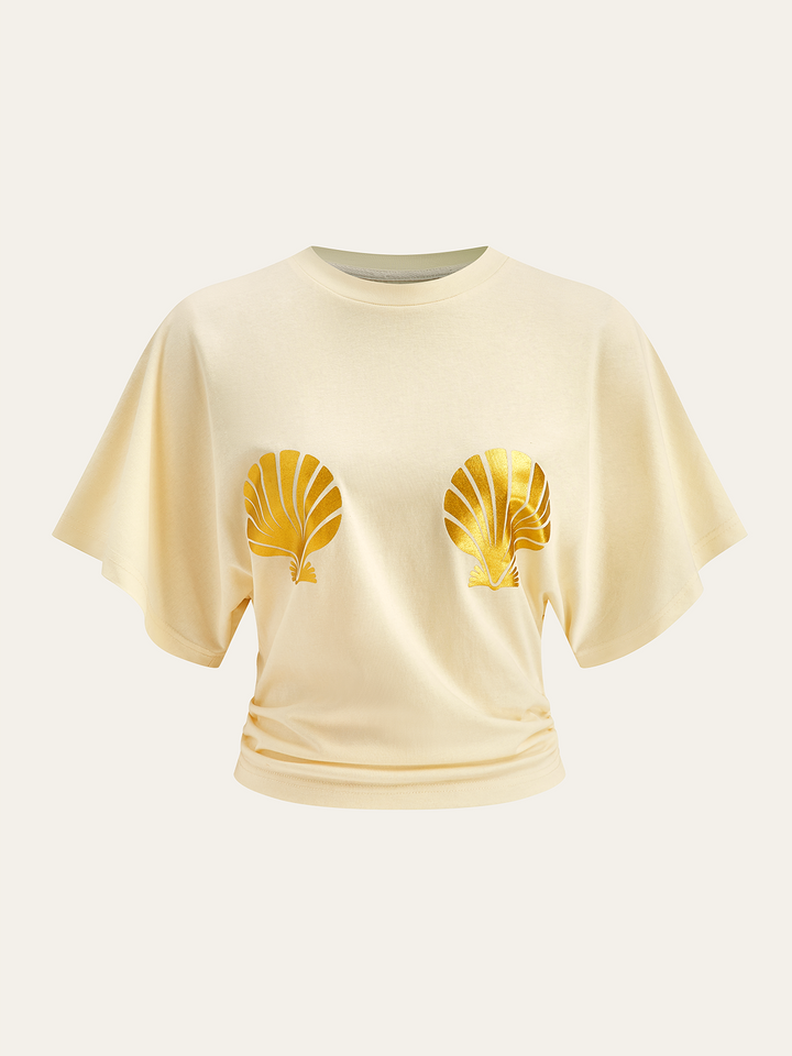 T-Shirt Imprimé Coquillage