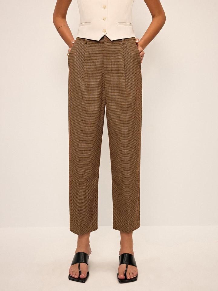 Pantalons Courts à Chevrons