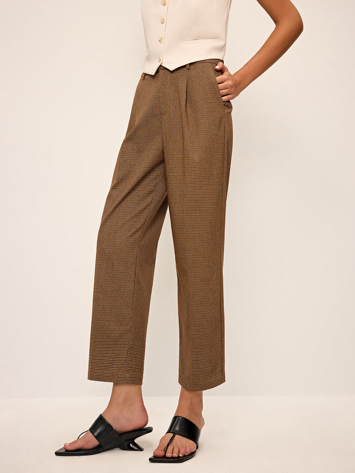 Pantalons Courts à Chevrons