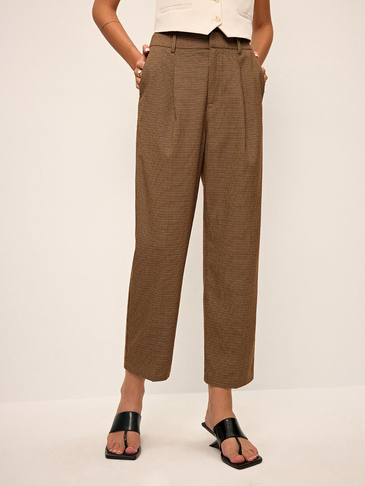 Pantalons Courts à Chevrons