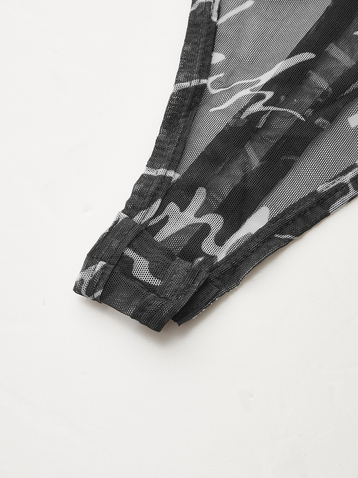 Body ajusté Sheer Meltaway Scripted