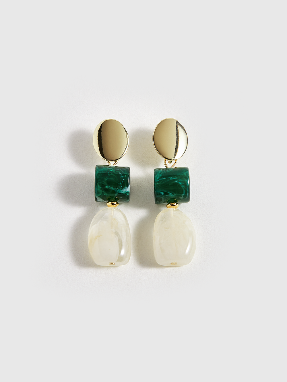 Boucles d'oreilles géométriques