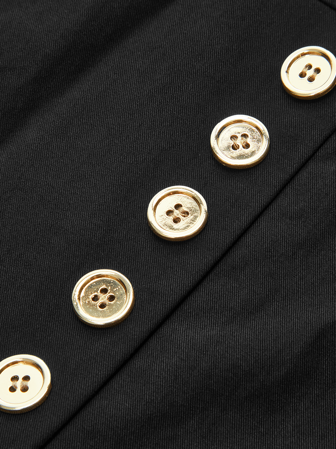 Pantalon Large à Boutons