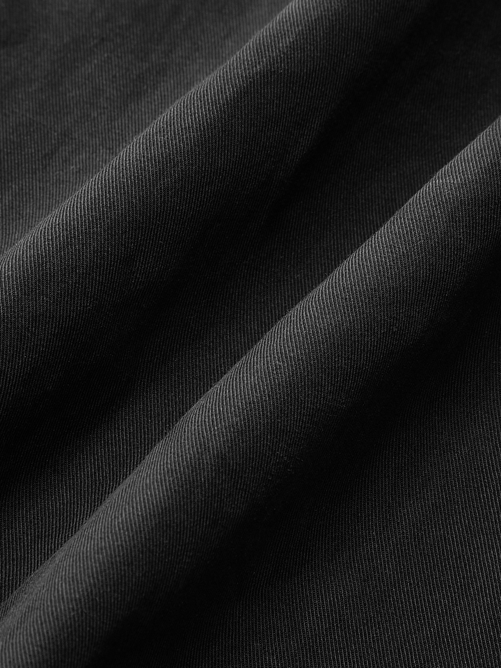 Pantalon Large à Boutons