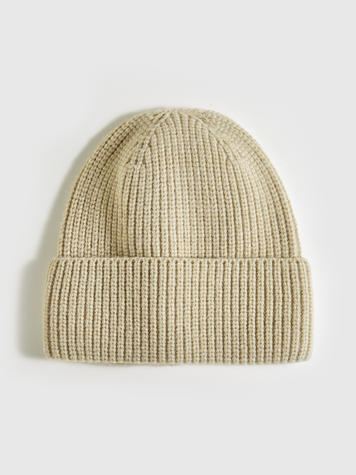 Bonnet côtelé