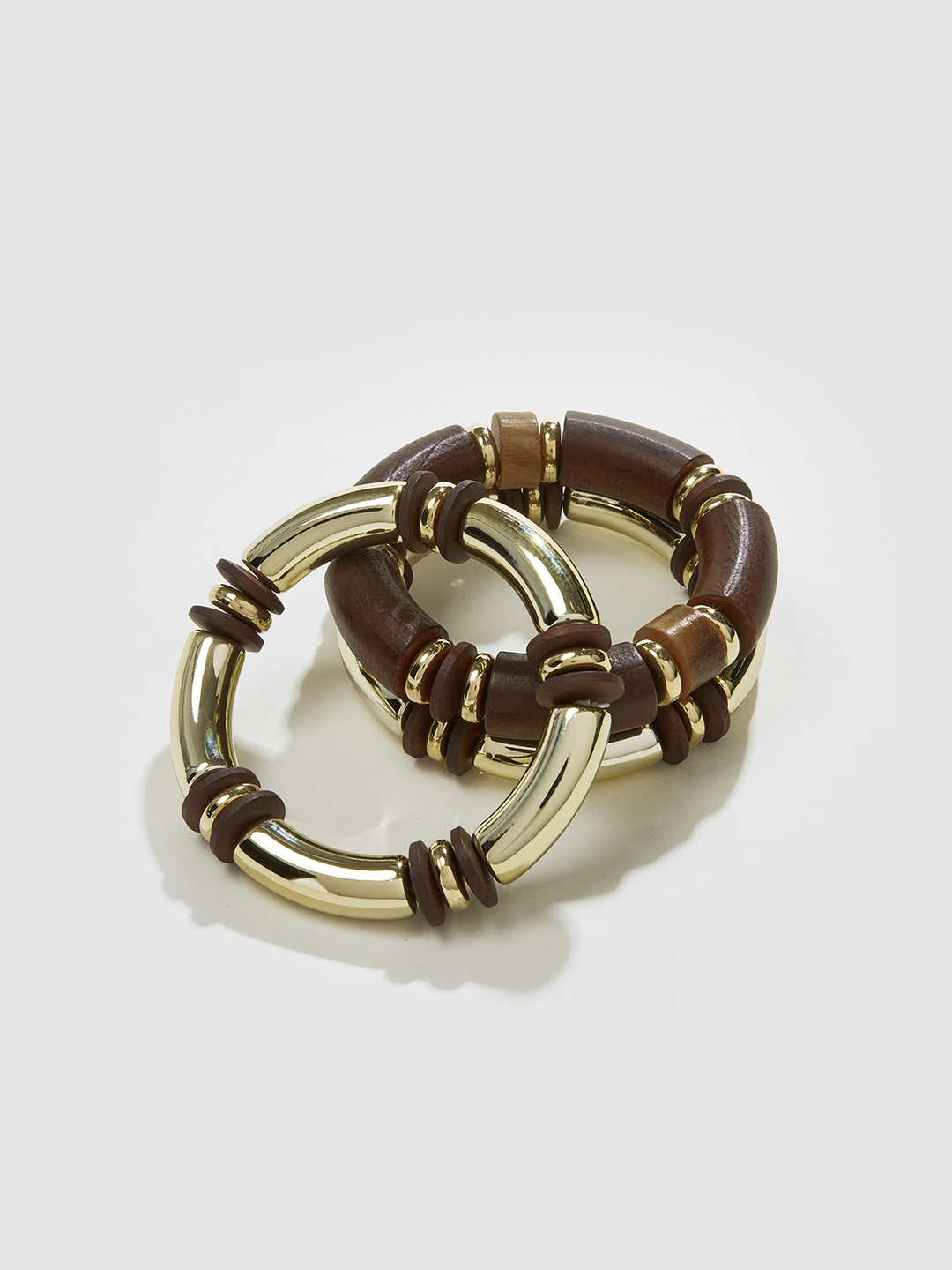 Bracelet Bois et Résine Empilable