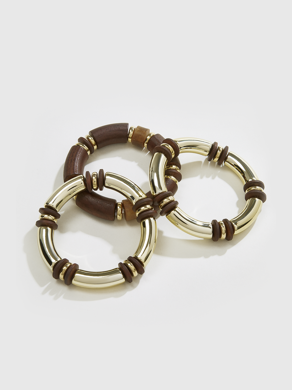 Bracelet Bois et Résine Empilable