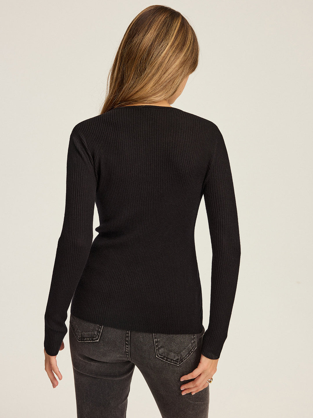 Cardigan asymétrique à boutons