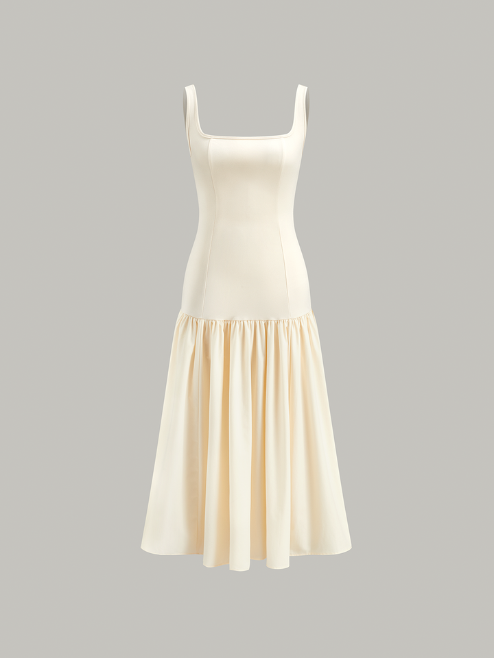 Robe Longue à Volants