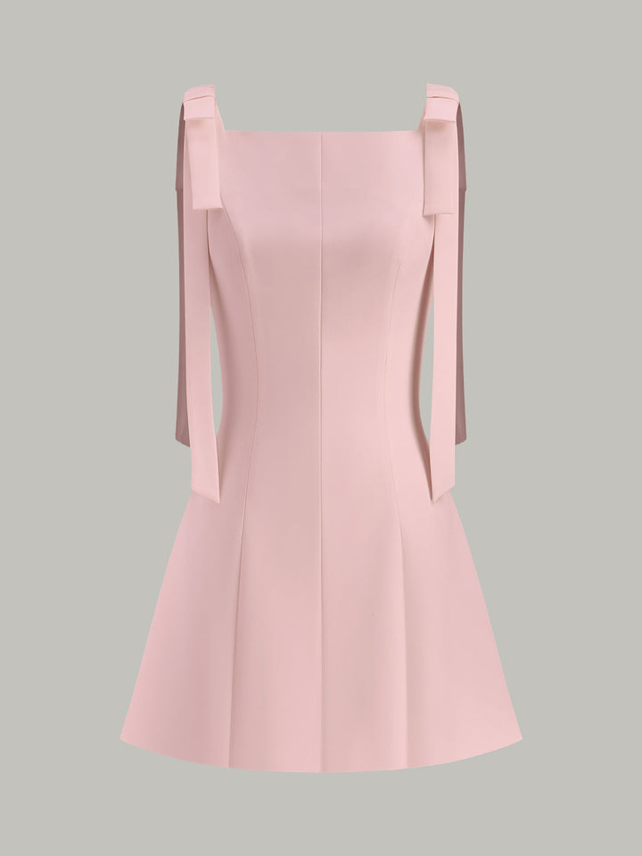 Mini-robe à bretelles