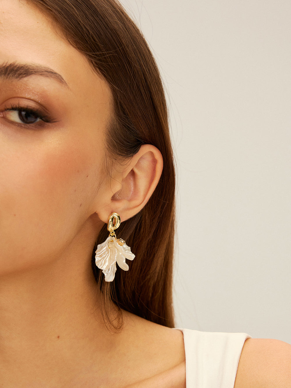 Boucles d'oreilles florales