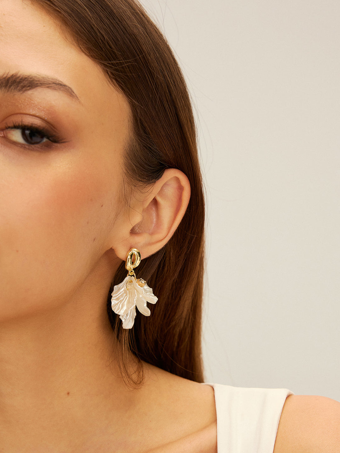Boucles d'oreilles florales