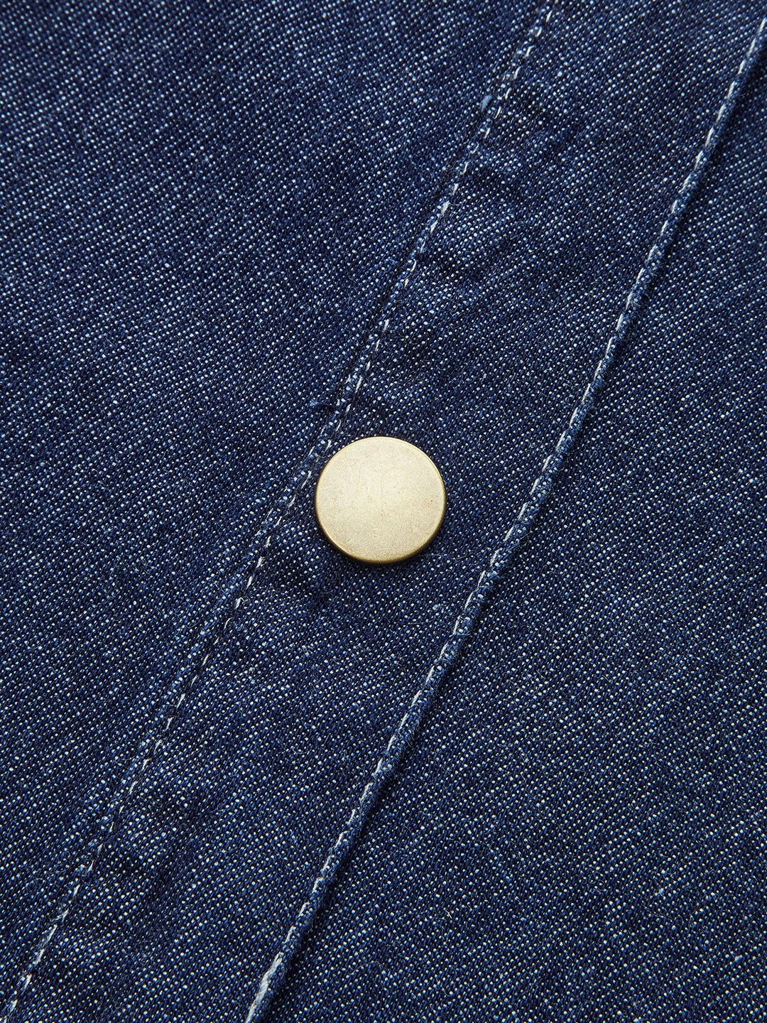 Chemise en jean à col noué