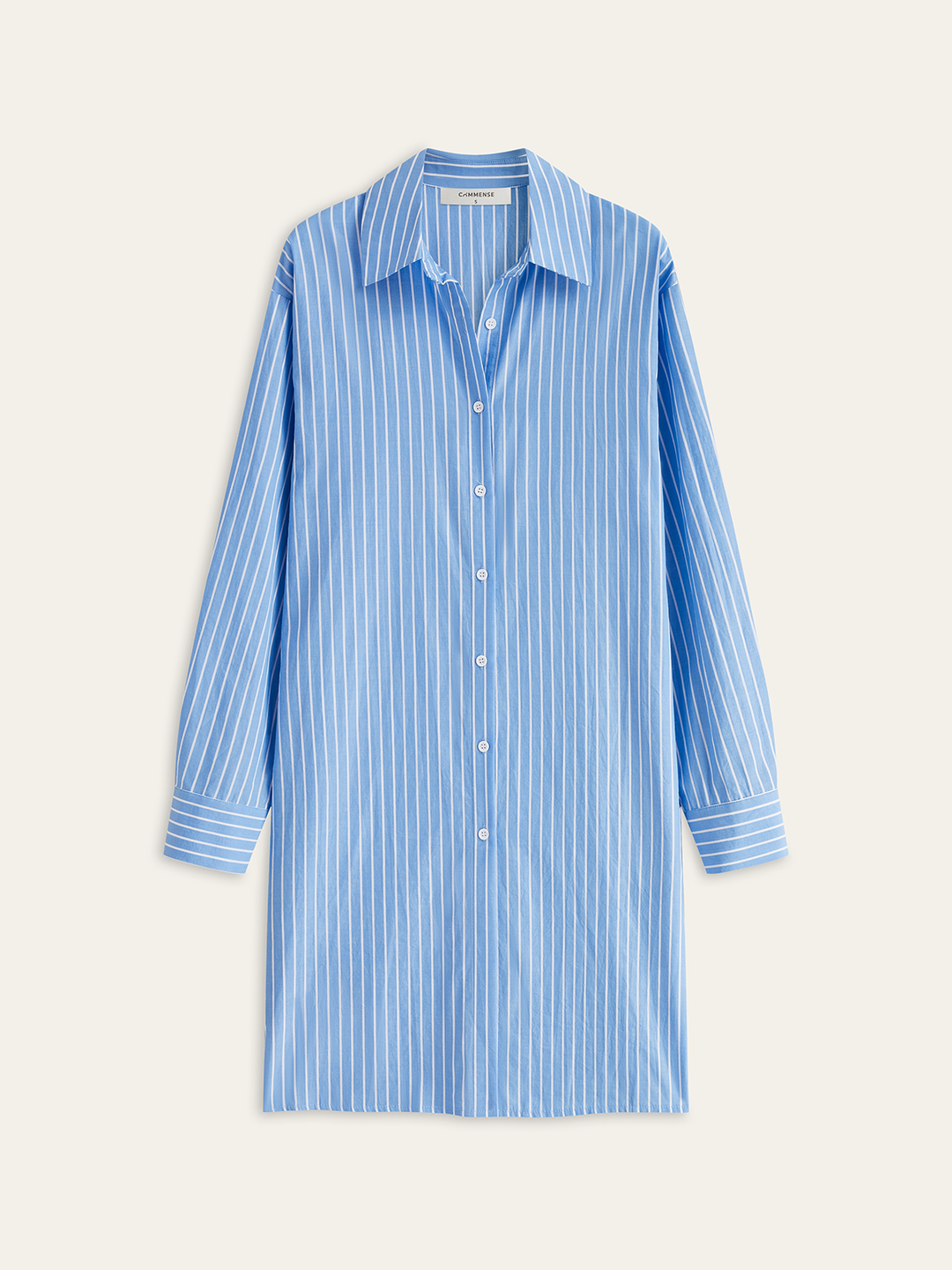 Chemise Nouée Rayée Oversized