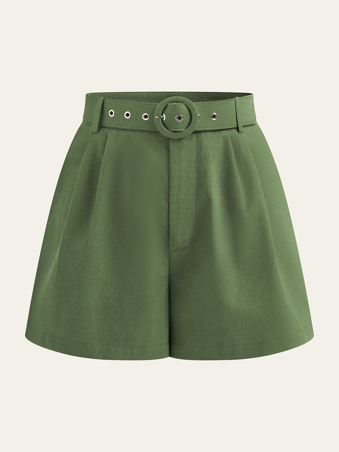 Shorts mi-taille avec ceinture