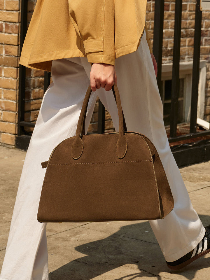 Sac fourre-tout à poignée supérieure à boucle latérale rétro