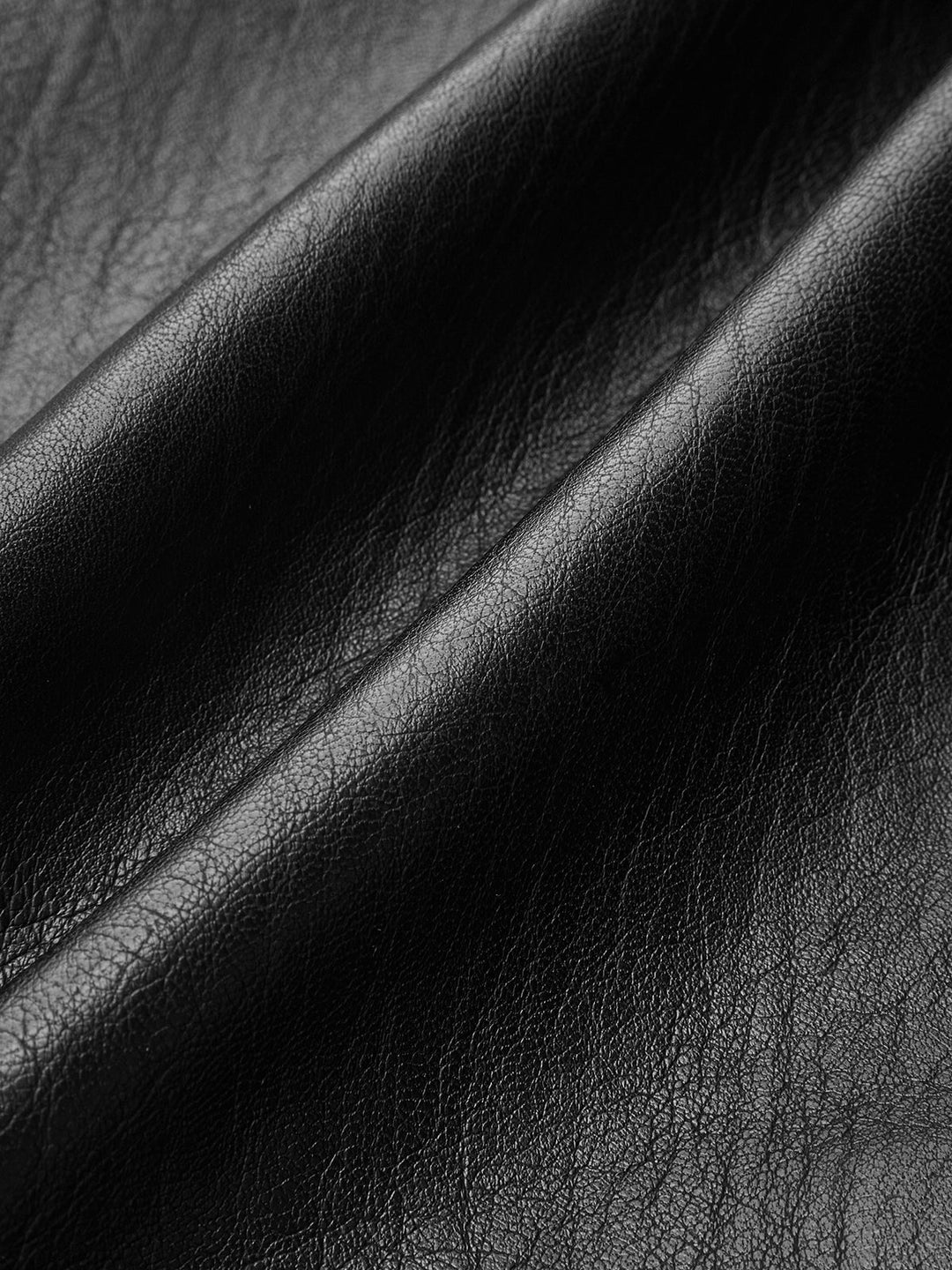 Veste en cuir synthétique à un bouton