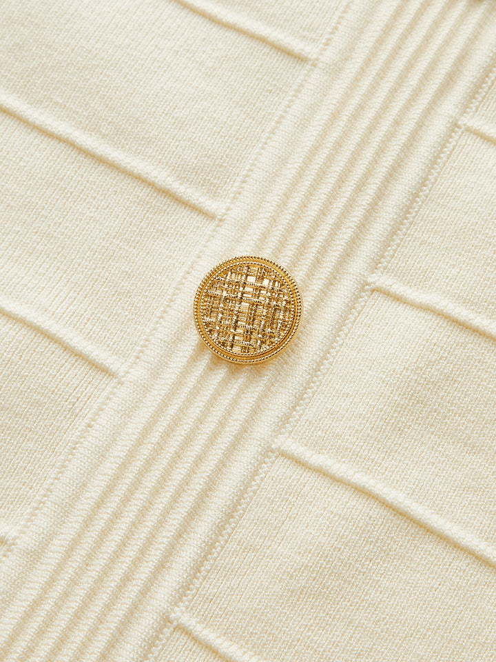 Robe Pull Col Montant Sans Dos