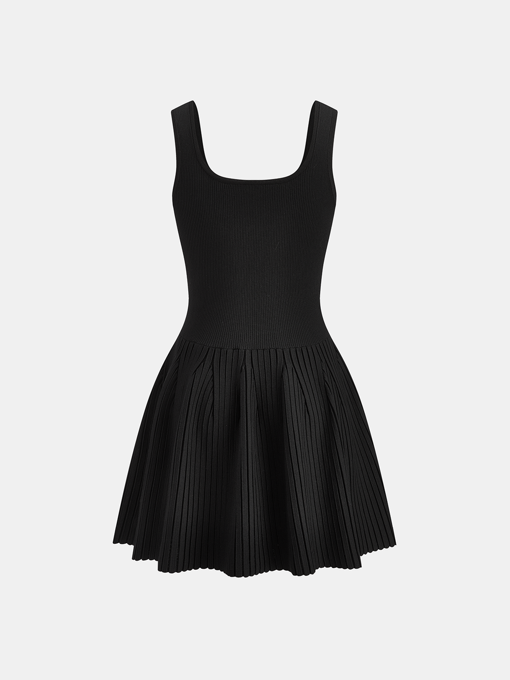 Robe Mini Ajustée Ornée de Strass