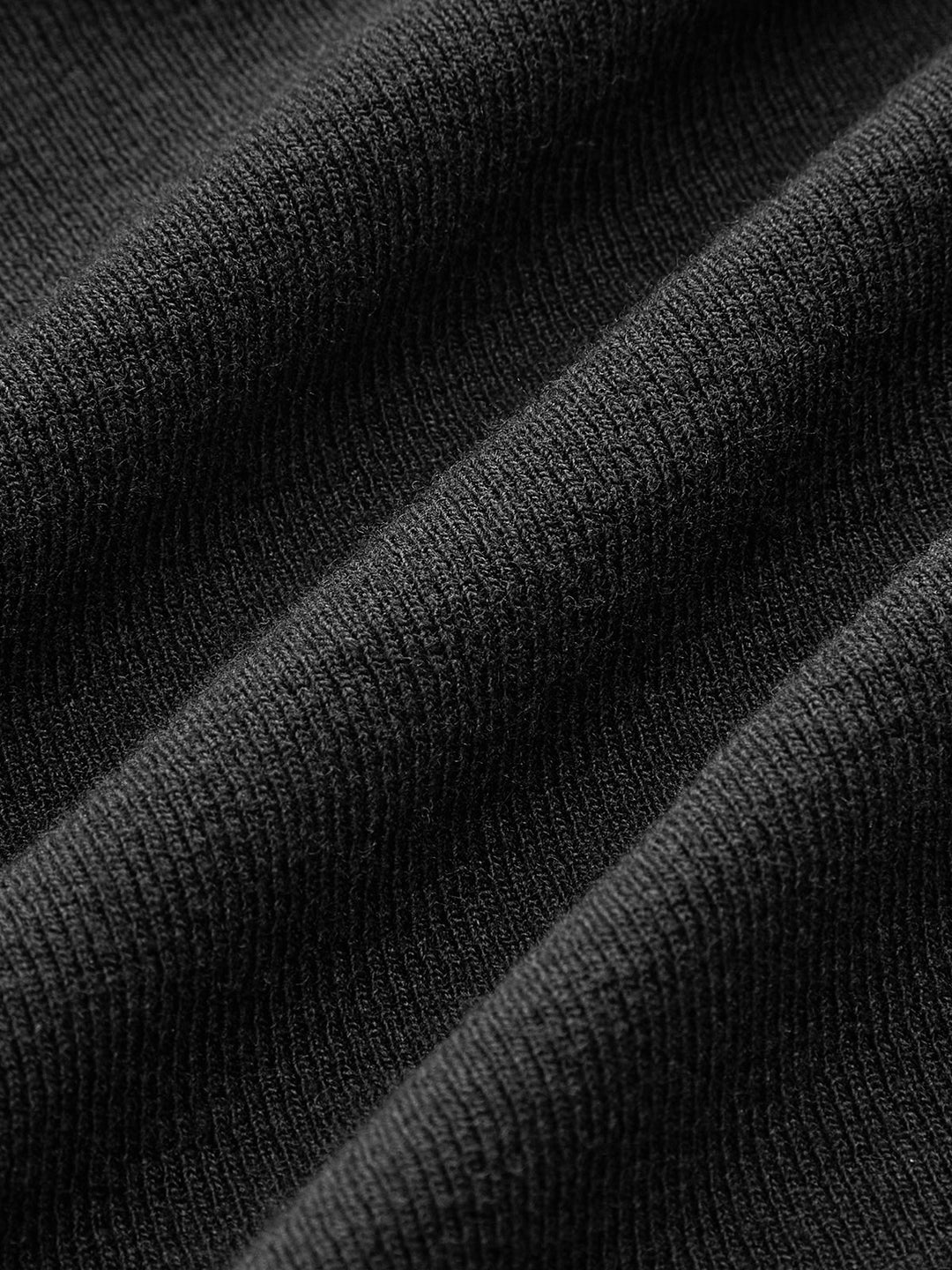 Robe Longue Tricotée Effet Cuir PU